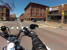 Some of Downtown Houghton.  Neat looking city.