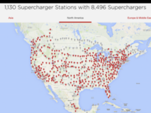 Pretty cool that you can also use the Tesla Charging network. 