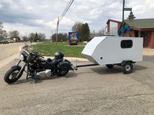 Hauling around my 1st camper. Pulled smoothly.