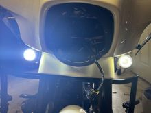 Eagle Sunburst on left, CD dynamic rings on right