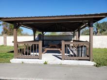 Covered seating