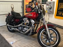 92 fxr , andrews 23 cam, slip on’s, k&n filter,modified cv. Mild build but it’s only pushing a 600 pound bike. It goes good.