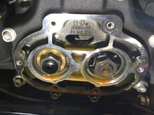 This deflector is black but it can be white also.