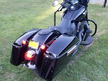 Picture shown with the turn signal relocation