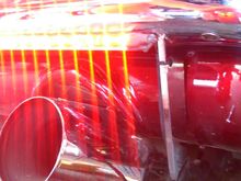 Bumper light assembly detail