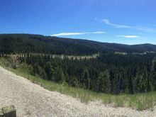The pass north of Salmon. Beautiful drive up and down.