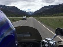 Riding into Ouray