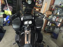 Pin removed and pushed forward