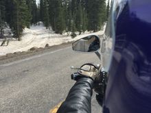 Deep snow on top of Grand Mesa