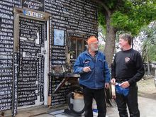 The Desert Doctor and David.