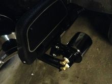 Relocated oil filter