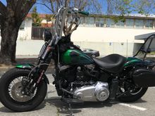 16" Wild One Chubbys with 3" risers. All day comfort for me.