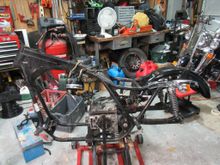 Getting close to the frame.