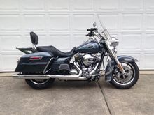 2015 Roadking FLHR Blackmagic Custom color
