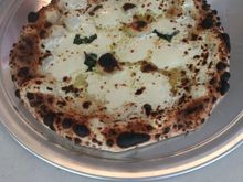 White Pie done in my Wood fired oven