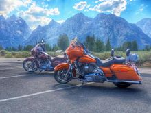 Grand Tetons Trip last year while in Sturgis. Rode west for a few days.