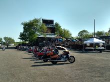 We stopped for a drink at the Psycho Silo Saloon. I had a root beer.