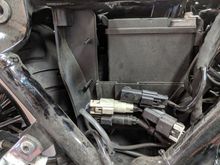 Mounting bolts for the compressor