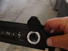 this is the power port i took from my avalanche console. worked great , fit pretty good too.