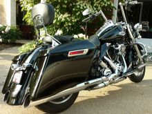 There, that is better, no more pinstripes.  14 cans of ColorRite base coat, clear coat rattle cans later... 