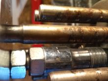 Used a socket to put the puller force on the transmission axle.