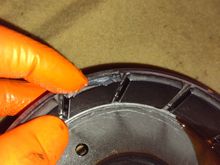 I cracked one of the magnets removing the rotor when I angled it off of the splined shaft. This cost me over $200 to replace and double the parts to do the intended job.