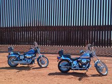 Trump's new wall. Naco Arizona/Mexico 