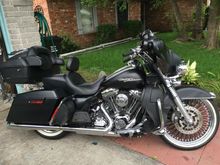 2013 Street Glide before trade in for a new M8.