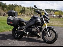 I really enjoyed riding this motorcycle… 100 Hp, & 60 mph in first gear made it a fun bike… It was good on the street and it was good in the dirt… Just didn’t have the long front suspension that my buddies GS has had… so I sold it and bought a GS… Thinking I could keep up with Don… Lol… Couldn’t keep up with him no matter what I was riding…