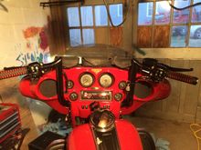 run them down the bars......looks ok.