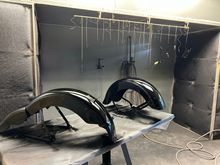 painting the fenders and some other parts 