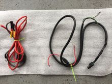 Left: amp power / Right: rest of fairing