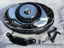 Complete air cleaner assembly with almost new air filter $50.00