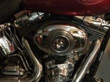 before a stock oem air cleaner ....96 cubic inch