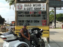Myrtle Beach, SC - May 2016 - first biker bar i took my Lil' Sumpin Sumpin to.