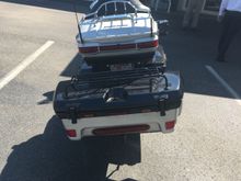 Rear view, old paint. 