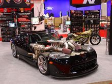 Yea I know it is not a bike but you can't pass up a 2200HP Twin Turbo Viper