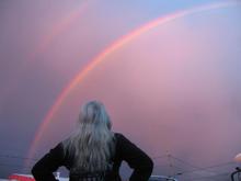 Rainbow over Tombstone