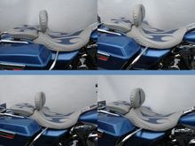 C&amp;C Motorcycle Seats 
http://www.sideroadcycles.com/AmericanMotorcycles/Seats/Motorcycle_Seats.html