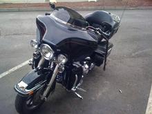 changed out stock chrome mirrors with black mirrors