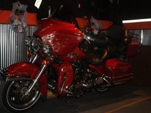 Big Red sittin in the Hog House