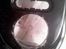 Close up of freshly drilled hole