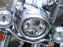 New LED High Intensity Headlight.