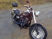 New 7&quot; Headlight and Sissy Bar/Back rest/luggage rack.