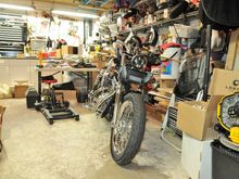 MAN, that's a messy garage