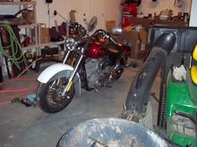 Getting closer. A few minor parts and it will be ridable again.