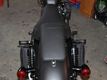 Ass end of plunderdogs bags/C&amp;C fastback seat