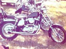 My 1976 Sportster. Daytona Beach 1976. Sold