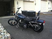 Stock shocks with detachable passenger seat and backrest