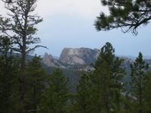 Mt Rushmore from Custer St Park in SD.